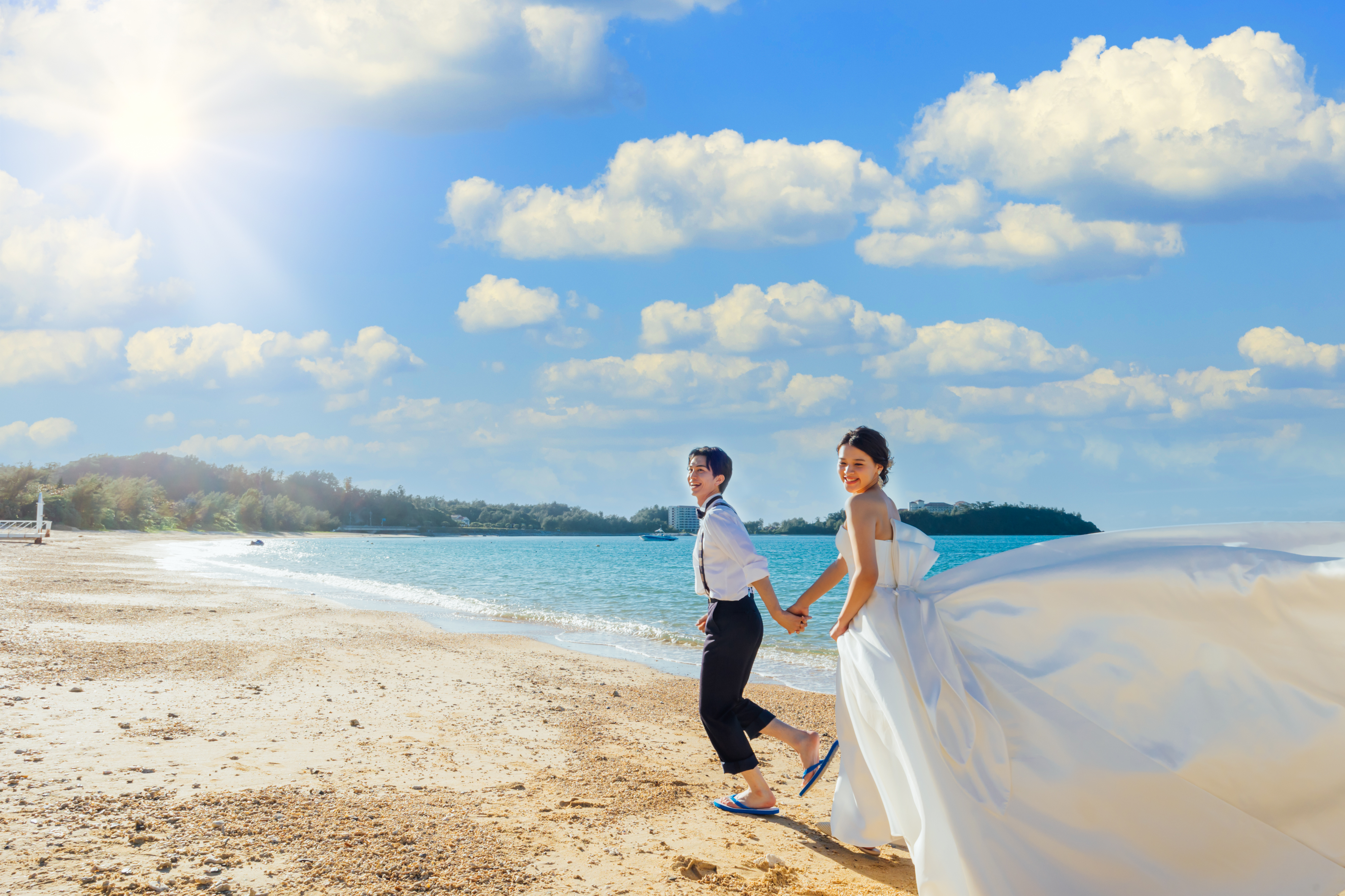 リゾートでの結婚式