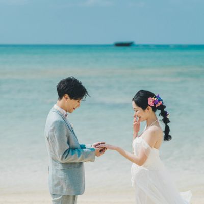 万座ビーチフォト400×400 (3)