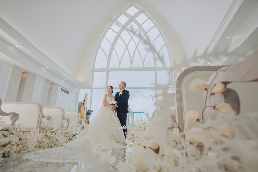 【青空加工5枚特典】</br>5/11～6/19撮影限定！</br>アクアグレイスチャペル&プライベートガーデン&ビーチ　100カット