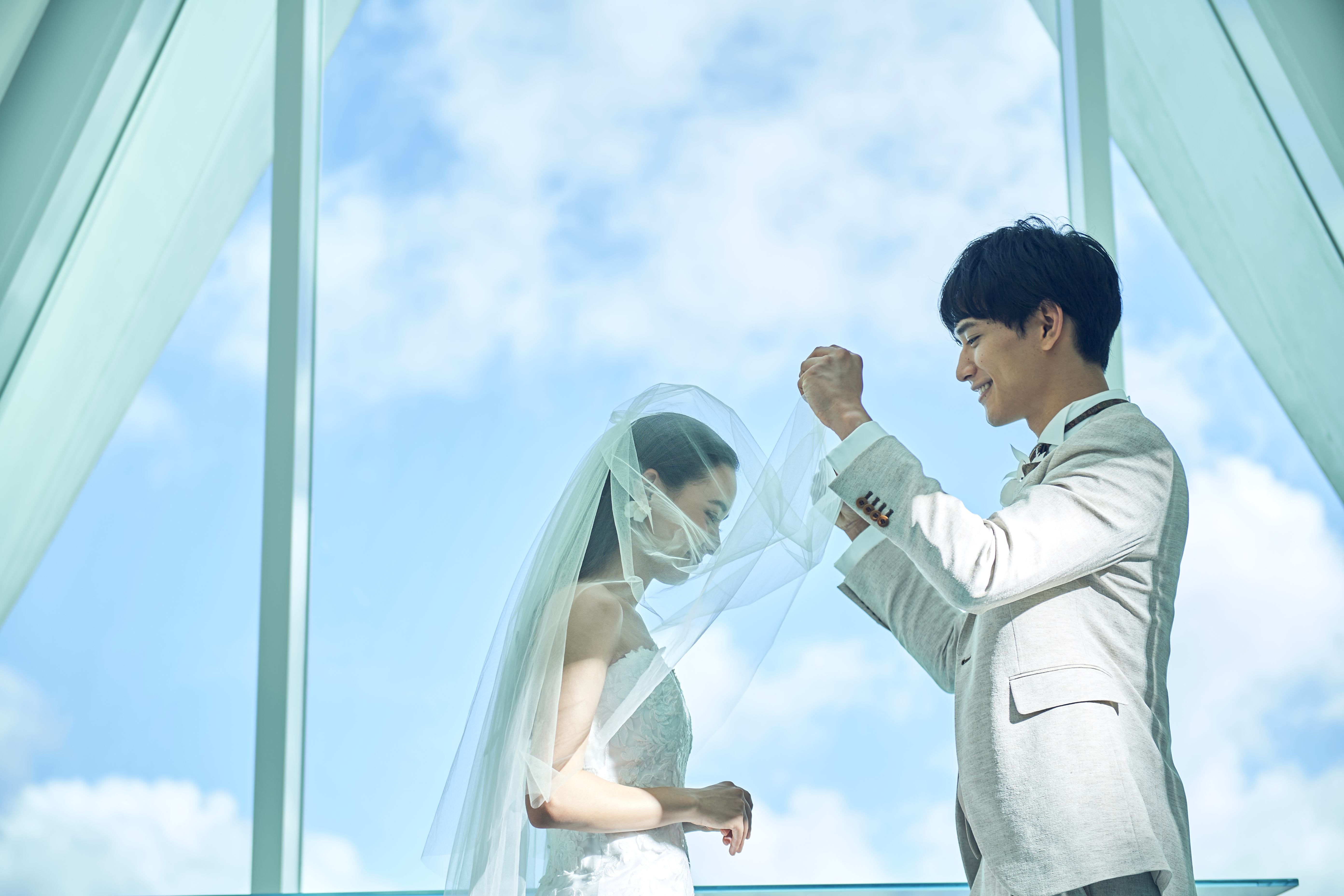 ドローン撮影＆挙式付き！</br>◉衣裳選び放題プラン◉</br>【古宇利島 空と海の教会】</br>チャペル＆ガーデンフォト</br>100カット