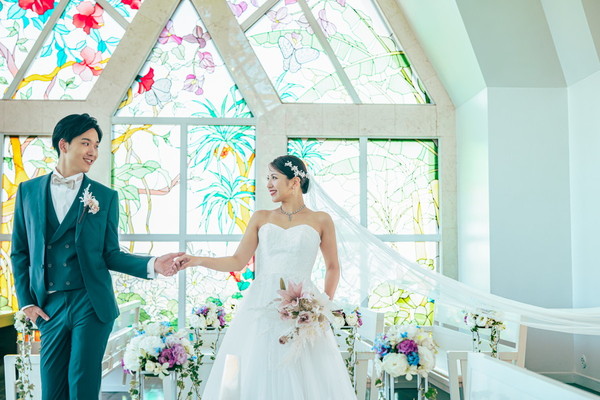 </br>➀チャペルフォトプランは本島・宮古合わせて４つの会場から選べます♪</br>★アクアグレイス・チャペル：婚礼専用の本格チャペル♡プライベートガーデンや目の前にロングビーチの広がる貸し切りロケーション！</br>★古宇利島　空と海の教会：恋の島古宇利島に佇むプライベートチャペル♡古宇利大橋を望むガーデン撮影も必見です♪</br>