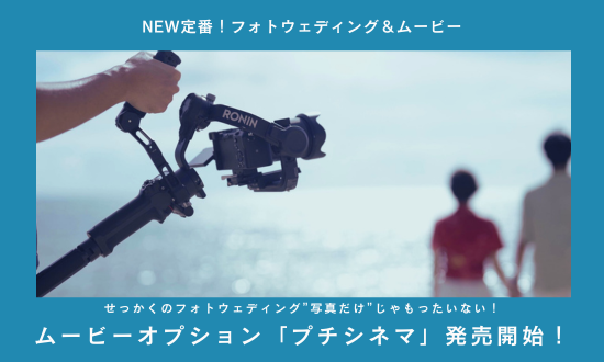 新オプション発売!「プチシネマ」でお手軽ムービー×フォト!