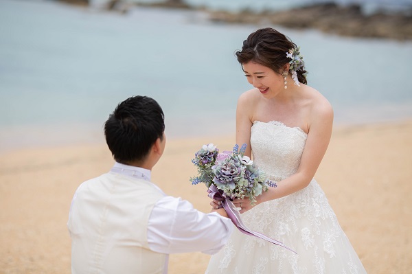 新婚旅行で沖縄に来たので・・・♡