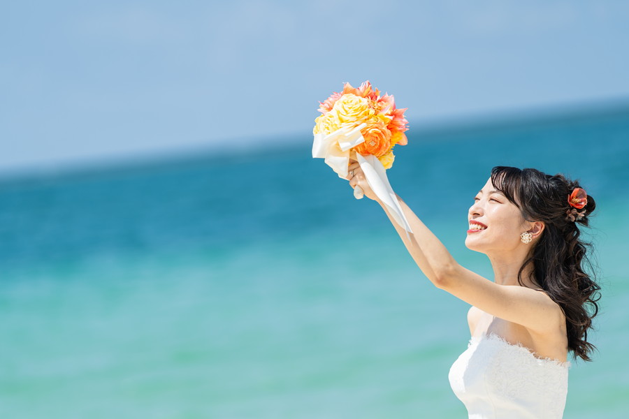 1-3月限定【沖縄本島・宮古】ビーチフォトプラン100カット